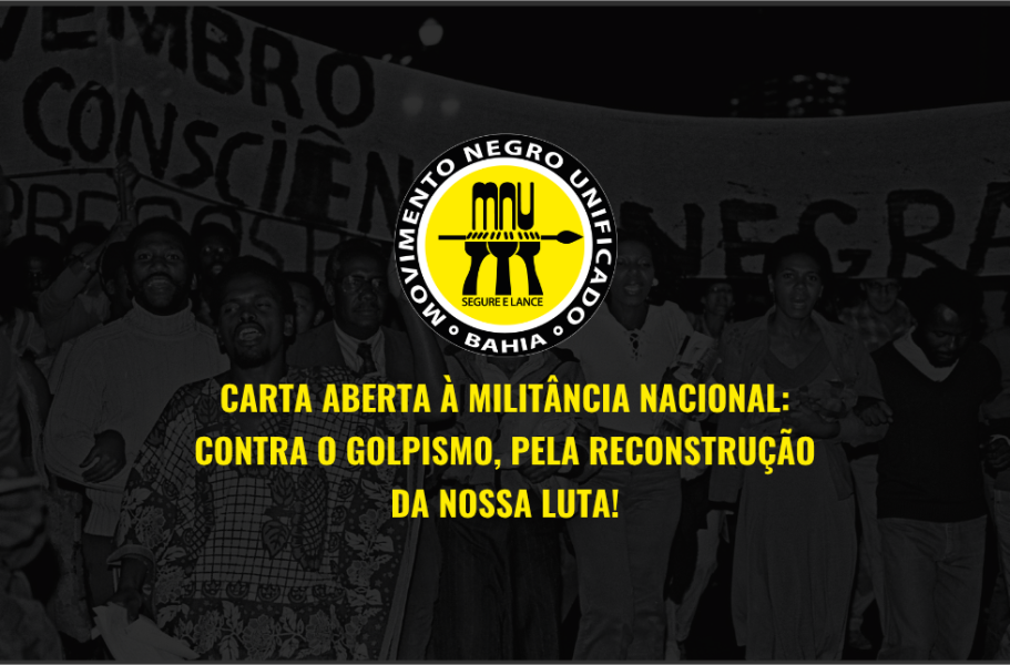 PELA RECONSTRUÇÃO DO MNU